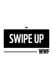 Arrow Swipe Up Sticker by WWF_UK