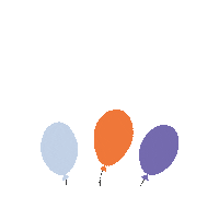 groetjesriri balloon balloons feest fissa Sticker