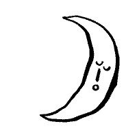 jason_kerley sleep moon sleepy jasonkerley Sticker