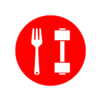 ForktoFitKitchen forktofit fork to fit fork to fit kitchen forktofitkitchen Sticker