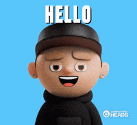 Whats Up Hello GIF by OneFootball Heads