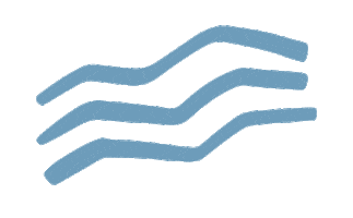 summertideswim blue water wave ocean Sticker