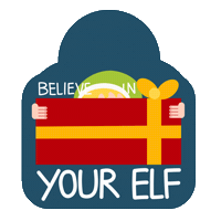 Believe Merry Christmas Sticker by Alcheringa, IIT Guwahati
