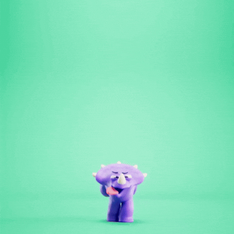 Whoops Hello GIF by Claynosaurz