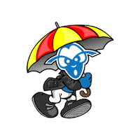 Long Island Umbrella Sticker by Phetus