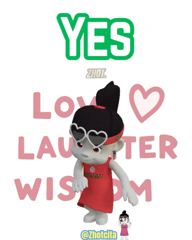 Claro Que Si Yes GIF by Zhotcita