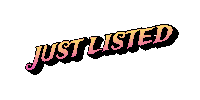 Justlisted Sticker by Mitul Kadakia