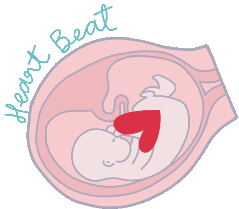 Baby Heartbeat Sticker by IECH