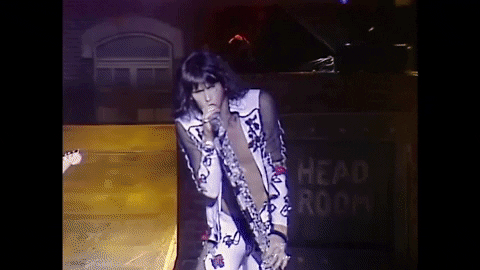 Steven Tyler 1980S GIF by Aerosmith