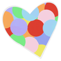 Heart Rainbow Sticker