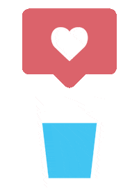 Water Drink Sticker by Fourdesire