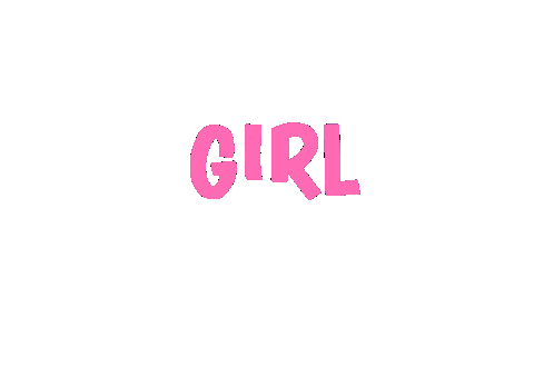 Girl Pink Sticker