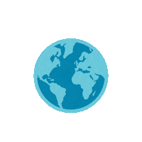 World Earth Sticker by Morris Animal Foundation