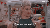 The Great American Baking Show Celebrity Special GIF by The Roku Channel