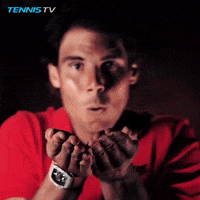 rafael nadal kiss GIF by Tennis TV