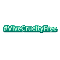 Cruelty Free Sticker by Te Protejo
