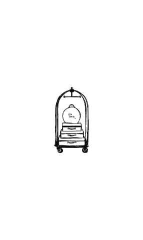 Hello_Chunk giphyupload summer cake bag Sticker