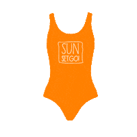 Sunsetgo summer sun ssg bikini Sticker