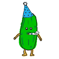 Dill Pickle Pickles Sticker by Bitchin' Sauce