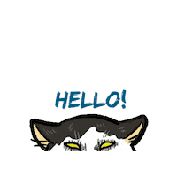 Laugh Hello Sticker