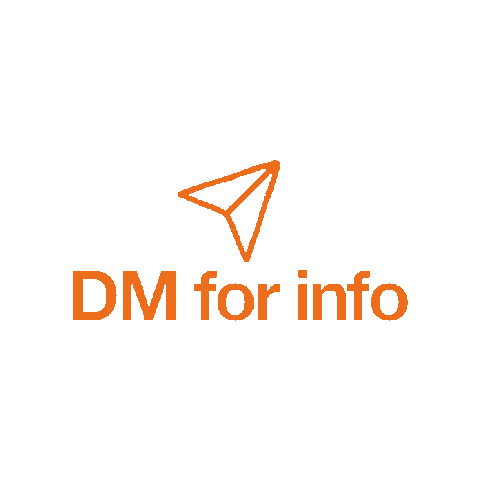 Dm Info Sticker by Beyuna