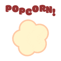 Heart Popcorn Sticker by BVK Students Hannover