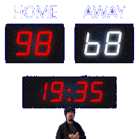 68 Away Sticker