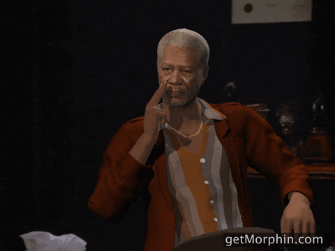 Morgan Freeman Yes GIF by Morphin
