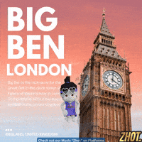 London Flag GIF by Zhot