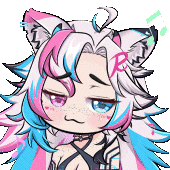 RavennaNya anime twitch cyberpunk vtuber Sticker