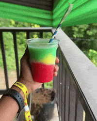 Strawberry Daiquiri Drinking GIF