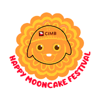 Festival Mooncake Sticker by CIMB Bank