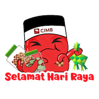 hari raya Sticker by CIMB Bank