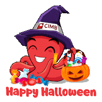 Happy Halloween Sticker by CIMB Bank