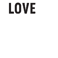 people love Sticker by Highlands Students