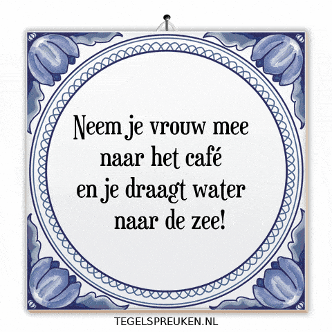 Water Nl GIF by Tegelspreuken.nl