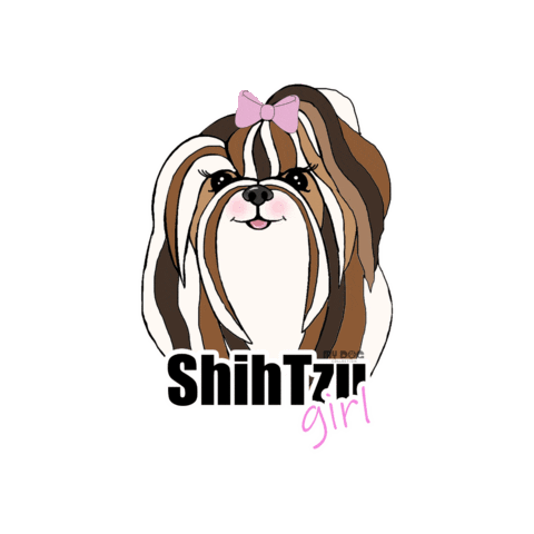 Shihtzu Sticker by mydog