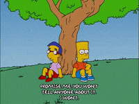 bart simpson friends GIF