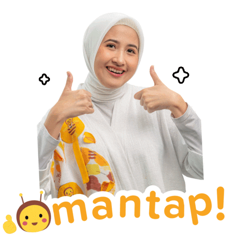 Oke Mantap Sticker by BEEME - Mom & Baby Skincare