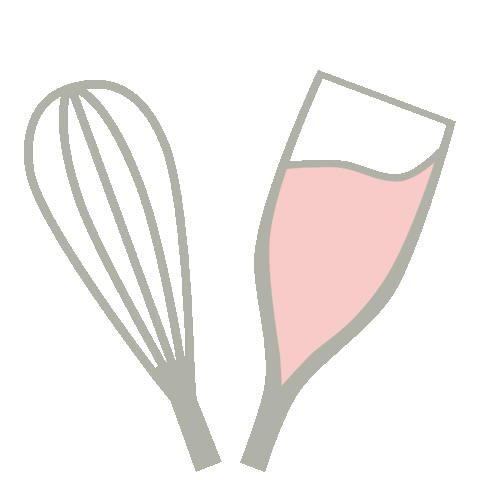 itshannahann cooking champagne hannah ann hannahann Sticker