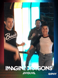 evolve GIF by IMAGINE DRAGONS ARCADE