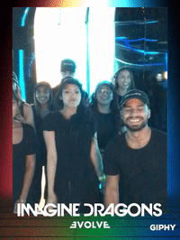 evolve GIF by IMAGINE DRAGONS ARCADE