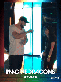 evolve GIF by IMAGINE DRAGONS ARCADE