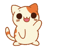 Cat Hello Sticker by HyperBeard