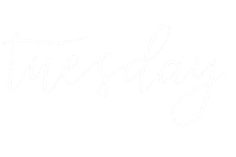 Days Of The Week Tuesday Sticker