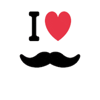 Mustache Sticker by Vico Food Box