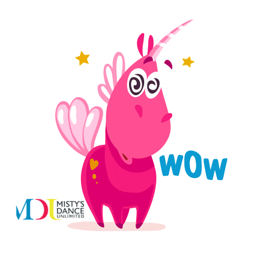 Unicorns Mdu Sticker by Misty's Dance Unlimited