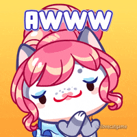 Cat Blinking GIF by Mino Games