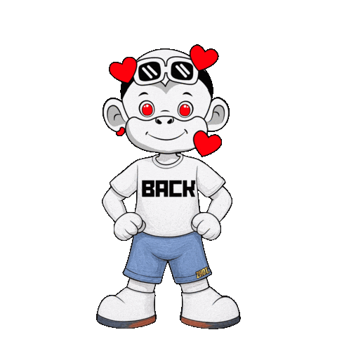 Im Back Sticker by Zhot