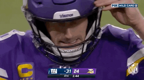 Angry Minnesota Vikings GIF by NFL